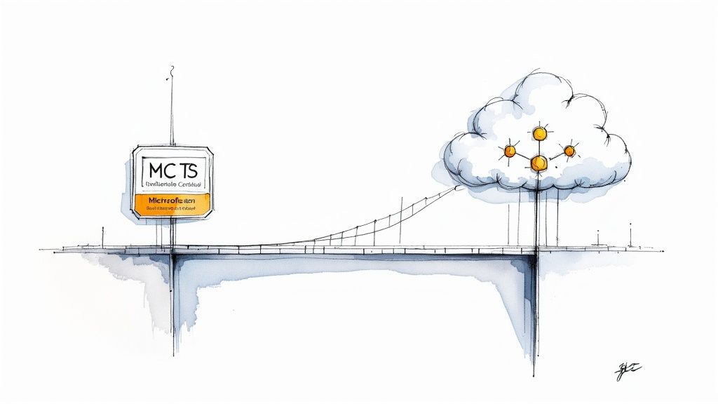 MCTS Microsoft Certified: Then and Now